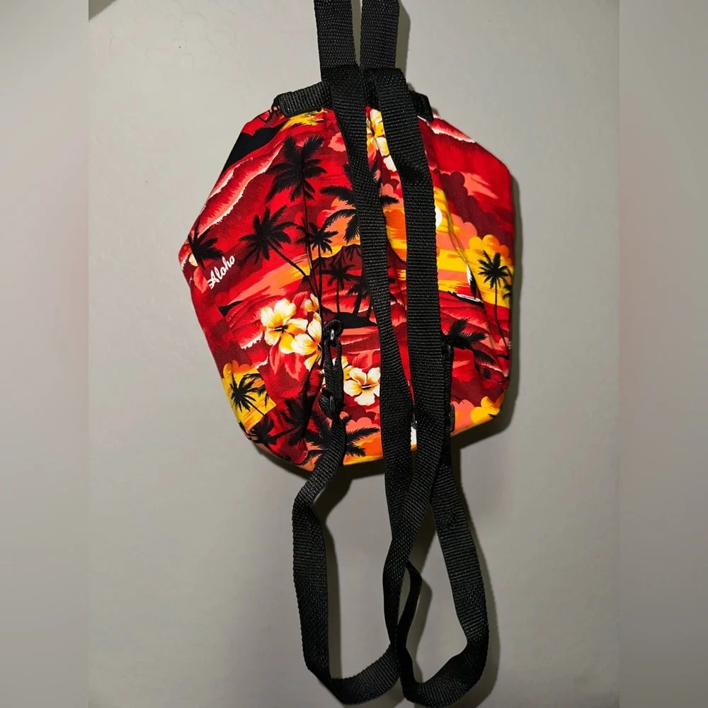Boho Beach Small Backpack made & purchased in Hawaii - Picture 4 of 8